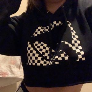 Sweater Taco Bell crop top